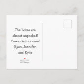 お知らせモーポストカードの移動 案内ポストカード (裏面)