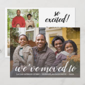 お知らせ大切なお客様へ　私たちは新しい場所へ移転しました　住所変更のお知らせ 案内状 (正面/裏面)