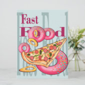 お知らせ招待状 | Fast Food (スタンド正面)