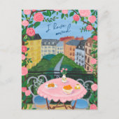 お知らせ新しいホームアドレスバルコニービューの移動 ポストカード (正面)