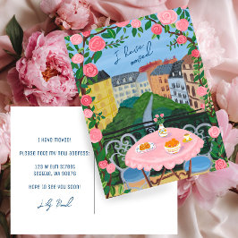 お知らせ新しいホームアドレスバルコニービューの移動 ポストカード