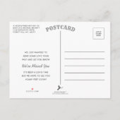 お知らせ考えポストカード 案内ポストカード (裏面)