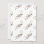 【お知らせ】カントリー パープルローズ 招待状 (裏面)