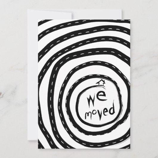 お知らせ (スパイラルロード) 案内状 (正面)