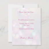 お知らせ - ピンクのゲルバ 招待状 (裏面)