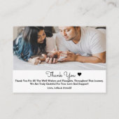 お知らせ|新しい生まれ発表 エンクロージャーカード (裏面)