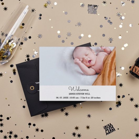 お知らせ|新しい生まれ発表 エンクロージャーカード