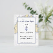 【お知らせ】#NauticalAnchor | #SaveTheDate MV 案内ポストカード (スタンド正面)