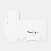 お礼お願いボックス – 結婚式の引き出物ボックス フェイバーボックス (折り畳みなし)