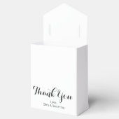 お礼お願いボックス – 結婚式の引き出物ボックス フェイバーボックス (オープン)