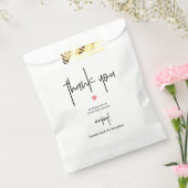 お礼と楽しむクッキー&ギフト フェイバーバッグ (封をした状態)