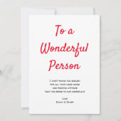 お礼のお礼のお礼のアクセブクリーム サンキューカード (裏面)