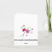 お礼のカード空白の- SRF サンキューカード (裏面)