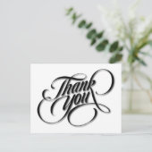 お礼のカード ポストカード (スタンド正面)