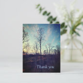 お礼のカード（大気仕様） サンキューカード (スタンド正面)