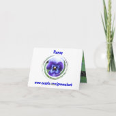 お礼のノートカード サンキューカード (裏面)