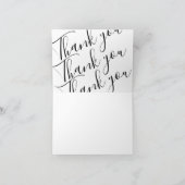 お礼のノートカード ノートカード (内部)