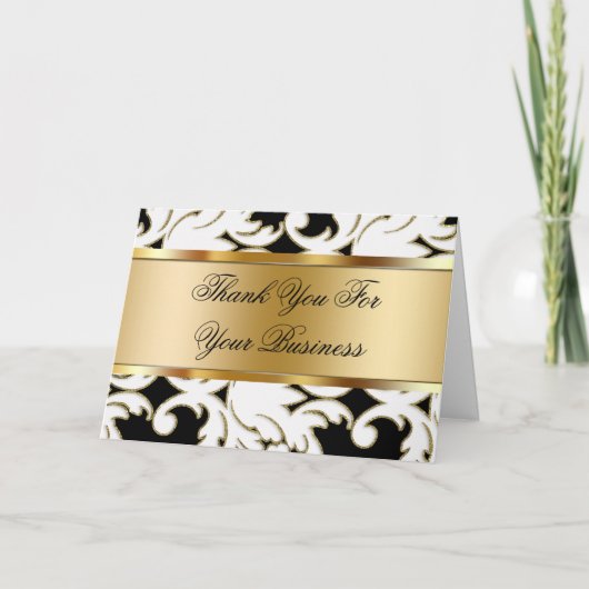 お礼のビジネスカード サンキューカード (正面)