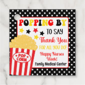 お礼のプレゼントを言うために飛び込む フェイバータグ (正面)