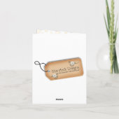 お礼のベビーギフトカード サンキューカード (裏面)