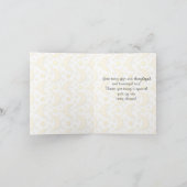 お礼のベビーギフトカード サンキューカード (内部)