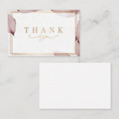 お礼のヴィンテージカード  名刺 (正面/裏面)