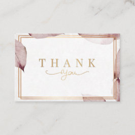 お礼のヴィンテージカード 名刺