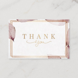 お礼のヴィンテージカード  名刺