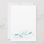 お礼の医師とナースカード サンキューカード (裏面)