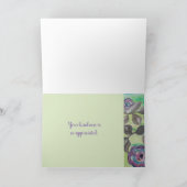 お礼の国のフローラカスタムメッセージ サンキューカード (内部)