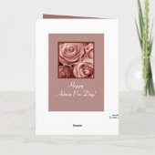 お礼の管理プロフェッショナルデイピンク サンキューカード (裏面)