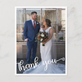 お礼の結婚カード ポストカード