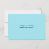 お礼の航海船ビーチオーシャンクジラ サンキューカード (裏面)