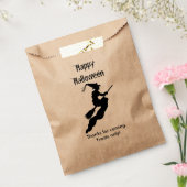 お礼をパーソナライズ、ハッピーハローウィン- Witch フェイバーバッグ (封をした状態)