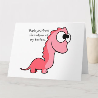 お礼を心の底から… サンキューカード