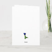 お礼を申し上げます サンキューカード (裏面)