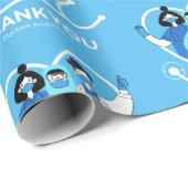 お礼を申し上げます/ナース ラッピングペーパー (ロールコーナー)