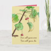 お礼を申し上げるのは万端だ カード (正面)