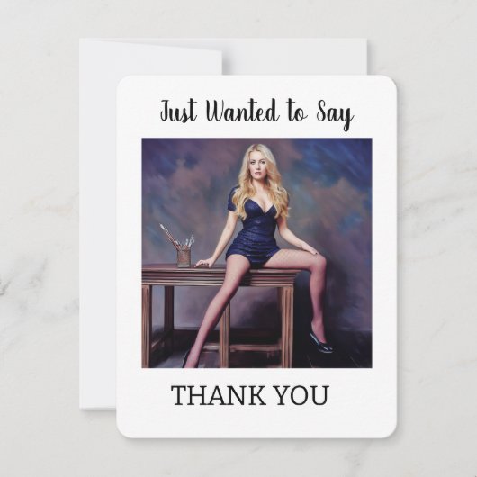 お礼を言いたかっただけだ サンキューカード (正面)