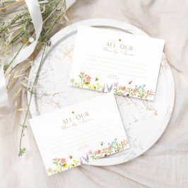 お礼を言うもモダンのミニマルに エンクロージャーカード