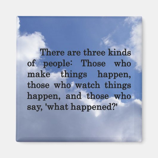 お礼を言う マグネット (正面)