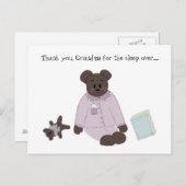 お礼を言って寝なさい ポストカード (正面/裏面)