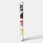 お礼を言って私の世界に Case-Mate iPhoneケース (裏面 / 左)