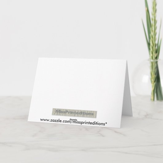 お礼を言日本のう サンキューカード (裏面)