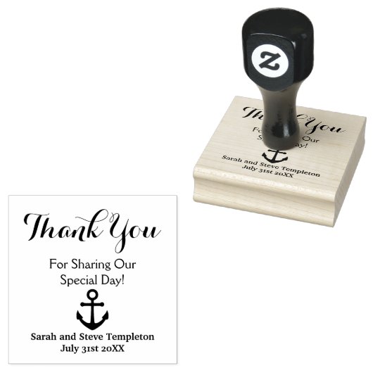 お礼カスタムの航海の結婚ラバースタンプ ラバースタンプ (押印)