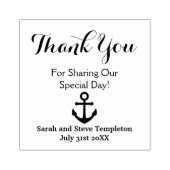 お礼カスタムの航海の結婚ラバースタンプ ラバースタンプ (インプリント)