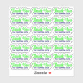 お礼ショッピングLocal - Vinyl Sticker シール (シート)