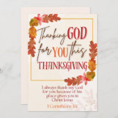 お礼感謝していのカードの神様 シーズンカード (正面/裏面)