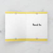 お礼結婚のカード サンキューカード (内部)