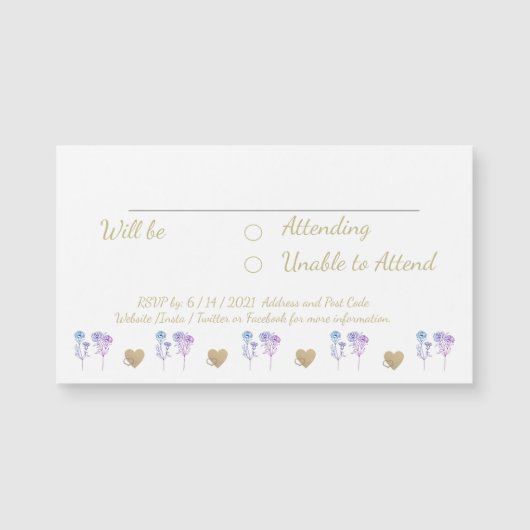 お礼結婚のシンプルエレガント (正面)